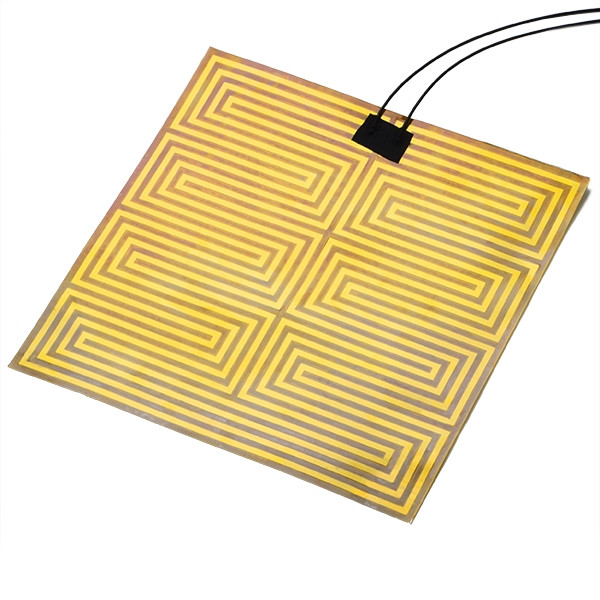 123-3D $$ 123-3D Kapton värmematta | 23x23cm | 12volt  DHB00001 - 1