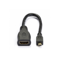 123-3D $$ 123-3D Micro HDMI till HDMI adapterkabel | 20cm  DAR00173