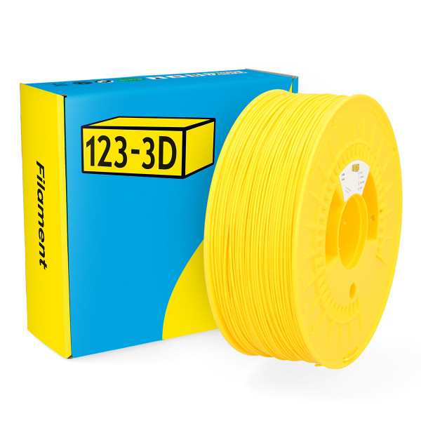 123-3D ABS Filament | Gul | 1,75mm | 1kg  DHM00141 - 1