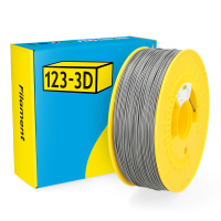 123-3D ABS Filament | Mörkgrå | 1,75mm | 1kg  DHM00148