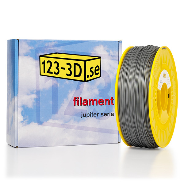 123-3D ABS filament | Silver | 1,75mm | 1kg  DFP01170 - 1