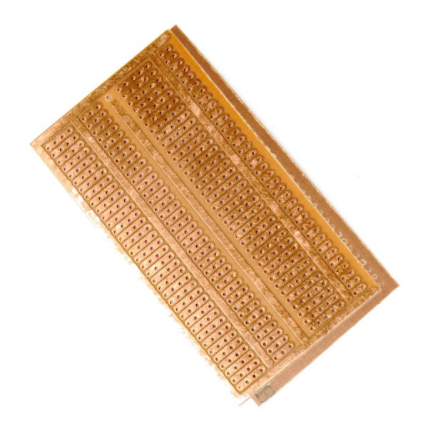 123-3D Epoxi FR-4 PCB med enkelsidiga kopparzoner | 10 x 15cm  DBB00006 - 1