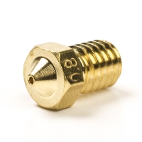 123-3D Nozzle | Mässing | M6 kompatibel | 1,75mm filament | 0,80mm DED00014c DMK00018
