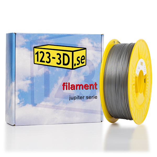 123-3D PETG filament | Silver | 1,75mm | 1kg  DFP01122 - 1