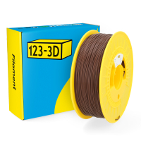 123-3D PLA Filament | Brun | 1,75mm | 1kg  DHM00020