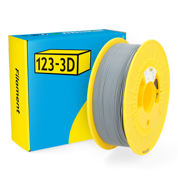 123-3D PLA Filament | Grå | 1,75mm | 1kg  DHM00003 - 1