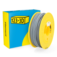 123-3D PLA Filament | Grå | 2,85mm | 1kg  DHM00027