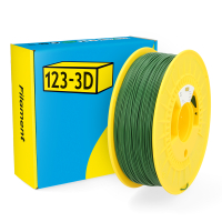 123-3D PLA Filament | Grön | 1,75mm | 1kg  DHM00010