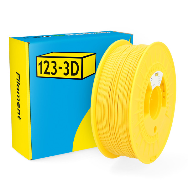 123-3D PLA Filament | Gul | 1,75mm | 1kg  DHM00006 - 1