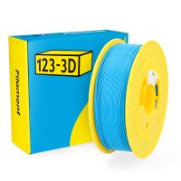 123-3D PLA Filament | Himmelsblå | 1,75mm | 1kg  DHM00013