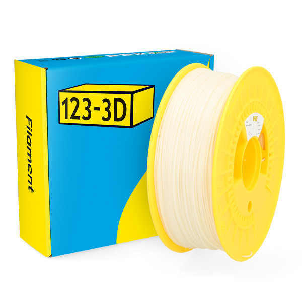 123-3D PLA Filament | Krämvit | 1,75mm | 1kg  DHM00023 - 1