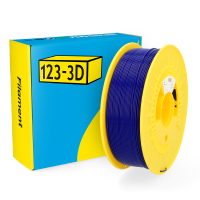 123-3D PLA Filament | Mörkblå | 1,75mm | 1kg  DHM00005