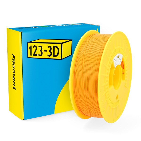 123-3D PLA Filament | Orange | 1,75mm | 1kg  DHM00008 - 1