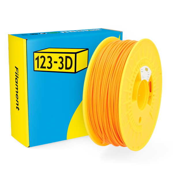 123-3D PLA Filament | Orange | 2,85mm | 1kg  DHM00031 - 1