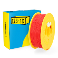 123-3D PLA Filament | Röd | 1,75mm | 1kg  DHM00004