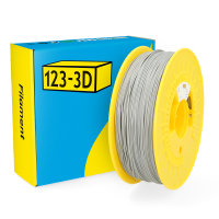 123-3D PLA Filament | Silver | 1,75mm | 1kg  DHM00011