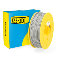 123-3D PLA Filament | Silver | 2,85mm | 1kg  DHM00033