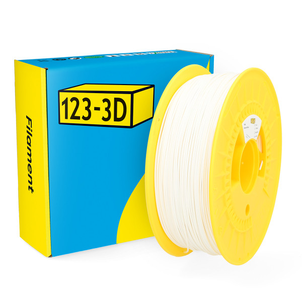 123-3D PLA Filament | Snövit | 1,75mm | 1kg  DHM00007 - 1