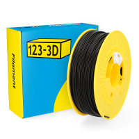 123-3D PLA Filament | Svart | 2,85mm | 1kg  DHM00025