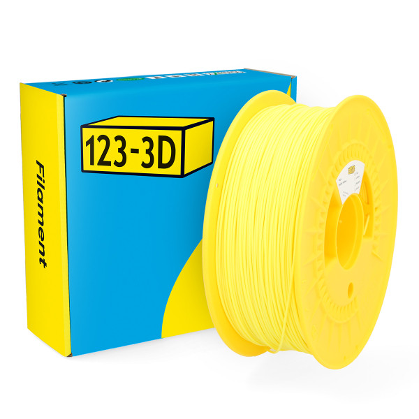 123-3D PLA Filament | Svavelgul | 1,75mm | 1kg  DHM00024 - 1