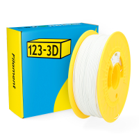 123-3D PLA Filament | Vit | 1,75mm | 1kg  DHM00002