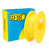 123-3D TPU 85A Filament | Gul | 1,75mm | 0,5kg  DHM00174