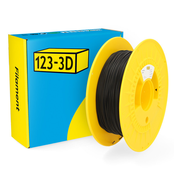 123-3D TPU 85A Filament | Svart | 1,75mm | 0,5kg  DHM00175 - 1