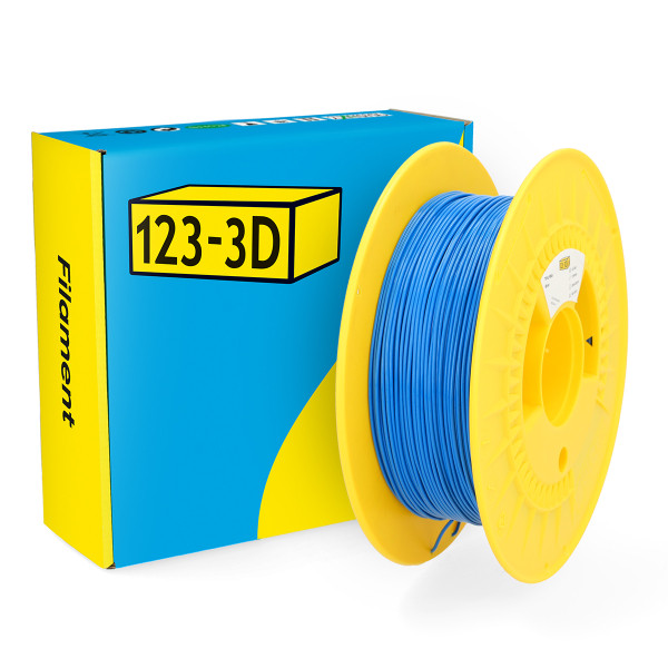 123-3D TPU 98A Filament | Blå | 1,75mm | 0,5kg  DHM00169 - 1