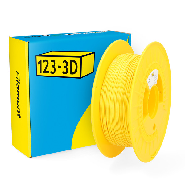 123-3D TPU 98A Filament | Gul | 1,75mm | 0,5kg  DHM00166 - 1