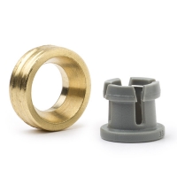 E3D Inbyggd bowden koppling | 3mm M-BOWDEN-COUPLING-METAL-300 DED00056