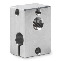 E3D v6 heaterblock med monteringsmaterial V6-BLOCK-CARTRIDGE-ALU DED00021