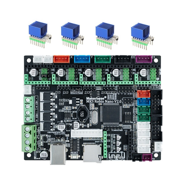 Flsun V400 Moderkort + 4st TMC2226  DAR00995 - 1