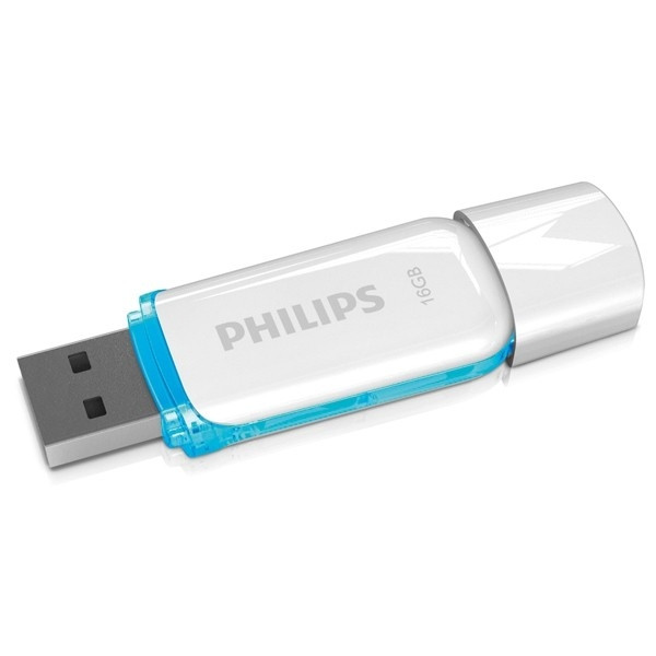 Philips USB 2.0 | 16GB | Snow FM16FD70B 098101 - 1