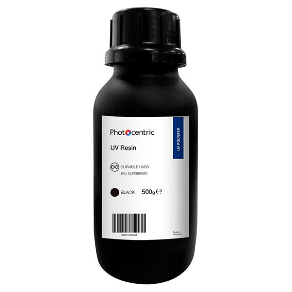 Photocentric UV-resin DLP UV80 | Svart | 0,5kg DLPDBBK500 DAR00787 - 1