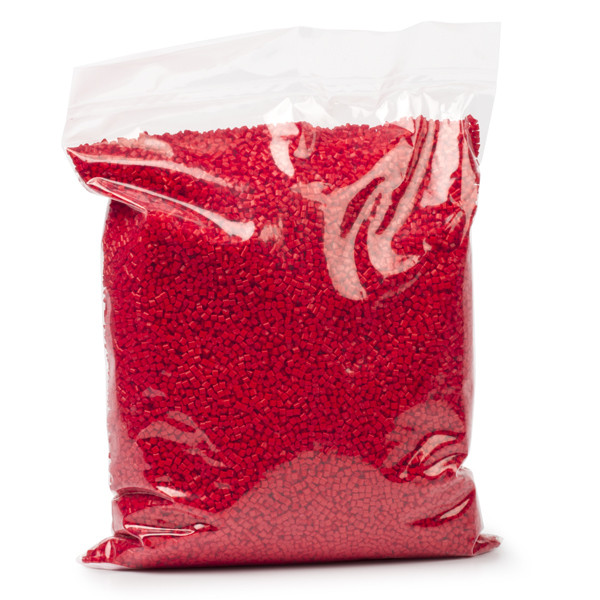 REAL $$ REAL PLA Pellets | Röd | 1kg  DPL00025 - 1