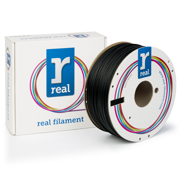 REAL PC-ABS filament | Svart | 1,75mm | 1kg  DFP02379 - 1