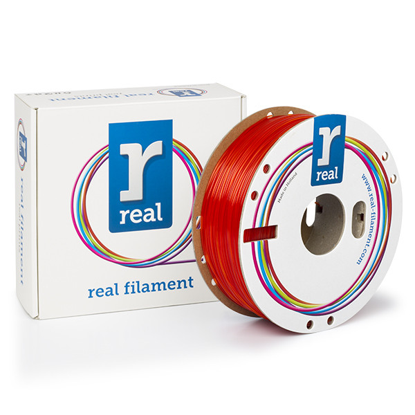 REAL PETG filament | Transparent Orange | 1,75mm | 1kg  DFP02369 - 1