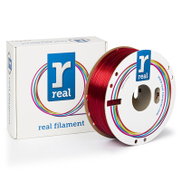 REAL PETG filament | Transparent Röd | 1,75mm | 1kg  DFP02230