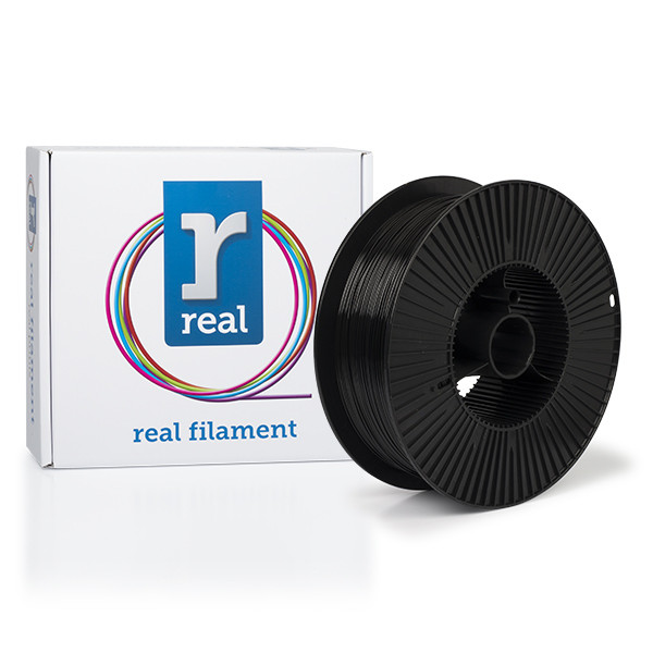 REAL PETG filament | svart | 1,75mm | 3kg  DFP02214 - 1