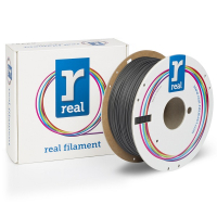 REAL PLA Matt filament | Svart | 1,75mm | 1kg  DFP02242