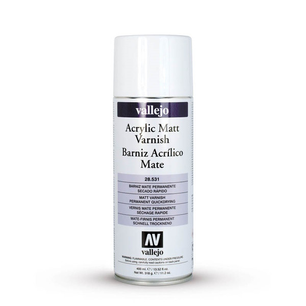 Vallejo matte varnish sprayburk | 400ml 28531 DAR01095 - 1