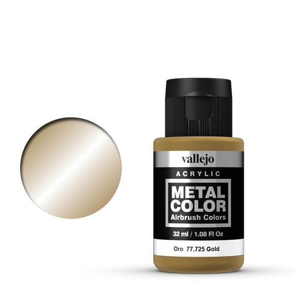 Vallejo metallfärg | Guld | 32ml 77725 DAR01081 - 1