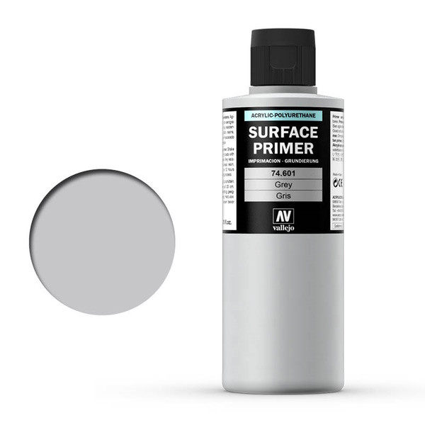 Vallejo surface primer | Grå | 200ml 74601 DAR01089 - 1