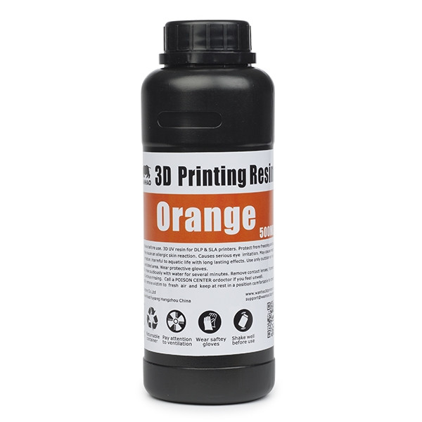 Wanhao $$ Wanhao UV resin | Orange | 500ml  DLQ02008 - 1