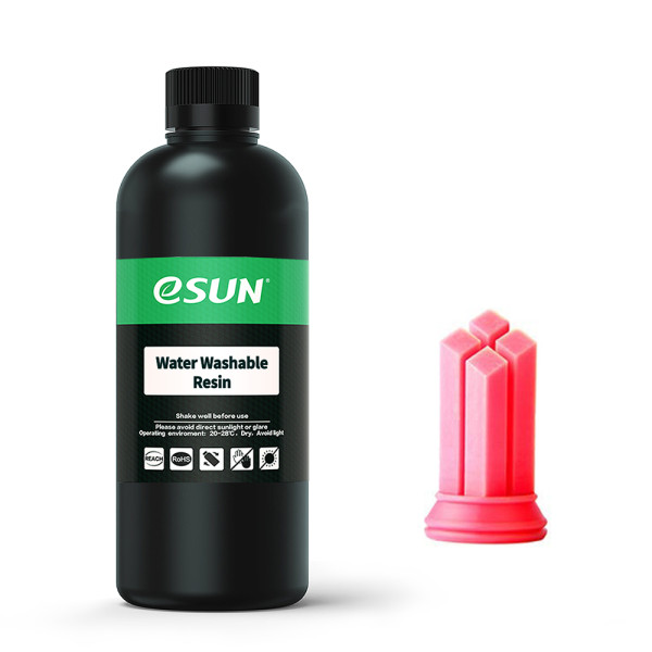 eSun $$ eSun water washable resin | Röd | 0,5kg  DFE20185 - 1