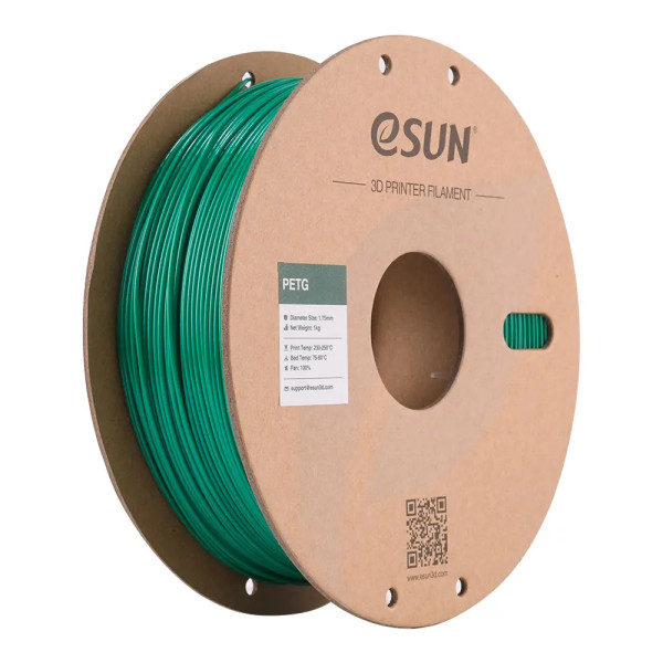 eSun PETG filament | Solid Green | 1,75mm | 1kg  DFE00068 - 1