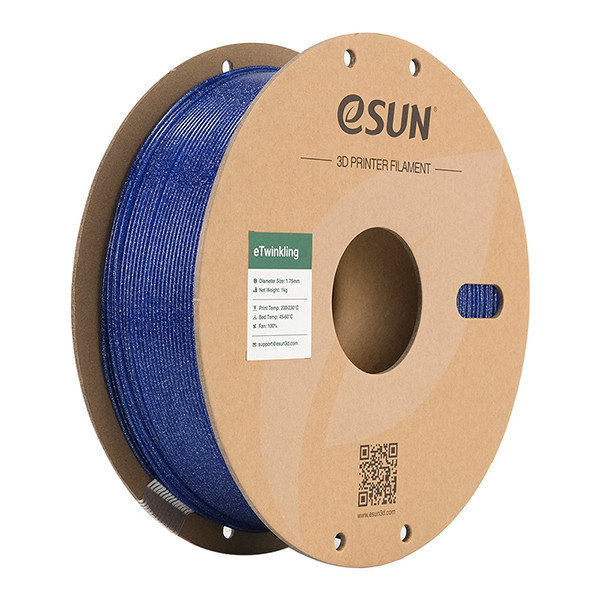 eSun PLA filament | Blå | 1,75mm |1kg | eTwinkling  DFE20262 - 1