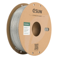 eSun PLA filament | Silver | 1,75mm |1kg | eTwinkling  DFE20271