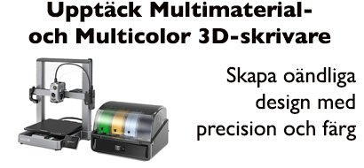 Multimaterial 3D skrivare